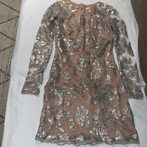 Gorgeous Gently Loved Sequin Cocktail Dress “Grace” by DRESS THE POPULATION - Picture 1 of 12